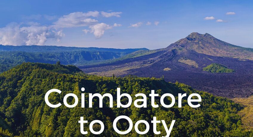 Coimbatore to Ooty Distance